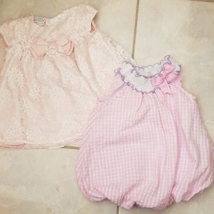 BUNDLE! Baby girl summer clothes- 6-9 months